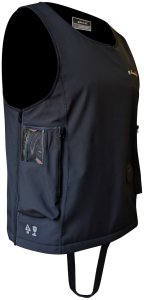 Glovii Wodoodporna, ogrzewana kamizelka do nurkowania, w zestawie z dwiema bateriami i pilotem 3