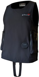 Glovii Wodoodporna, ogrzewana kamizelka do nurkowania, w zestawie z dwiema bateriami i pilotem 2