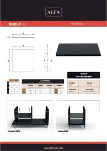 Alfa Forni Alfa Forni Shelf for Module 80x80cm 2