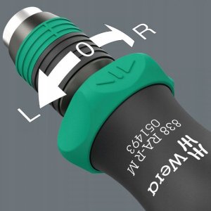 Wera Wera 838 RA-R M Bitholding Screwdriver w.Ratchet func. 1/4 4