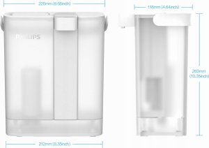 Dzbanek filtrujący Philips AWP2980WH3/10 + 3x filtr Softening+ 5