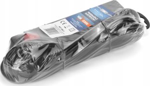 Montis Przedłużacz sieciowy 3 gn. 5m z przeł. czarny MT118B-5 MONTIS 2