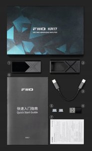 FiiO FiiO KA17 black - Wzmacniacz słuchawkowy z DAC 15