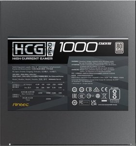 Zasilacz Antec HCG1000 PRO Platinum 1000W (0-761345-20015-8) 10