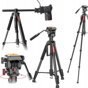 Statyw Ulanzi Statyw Monopod 183 Flat Lay Głowica Olejowa Do Aapratu Kamery / Vt-02 Select 15