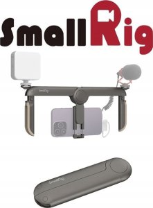 SmallRig Stabilizator Grip Uchwyt Vlog Do Telefonu Smartfona 2x Stopka Iso Składany / Smallrig P20 / 4047 9