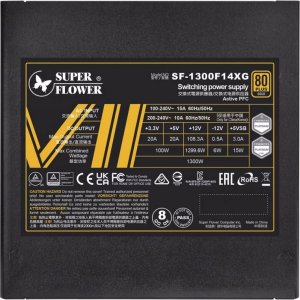 Zasilacz Super Flower Leadex VII XG 80 PLUS Gold, ATX 3.0, PCIe 5.0 - 1300 Watt 4
