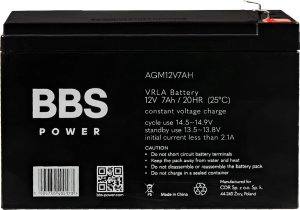 BBS BBS Power AGM 12V 7AH 1