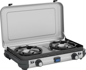 Campingaz Campingaz Camping Kitchen 2 Maxi CV, gas cooker (grey, 2 hobs 2x 1.8 kW, for CV470 Plus) 4