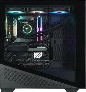 Komputer Thermaltake Hyperion V2 Black, gaming PC (black/transparent, Windows 11 Home 64-bit) 2