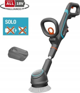 Gardena cordless multi-cleaner AquaBrush Compact 18V P4A solo, hard floor cleaner (grey/turquoise, without battery and charger, POWER FOR ALL ALLIANCE) 2