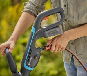 Gardena cordless multi-cleaner AquaBrush Compact 18V P4A solo, hard floor cleaner (grey/turquoise, without battery and charger, POWER FOR ALL ALLIANCE) 7