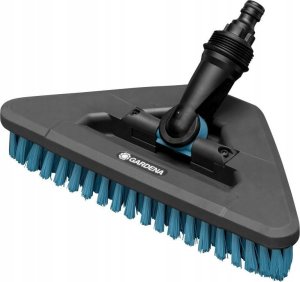 Gardena GARDENA Cleansystem handle brush hard flex, washing brush (grey/turquoise, 360 swivel joint) 1