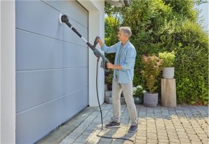 Gardena GARDENA cordless multi-cleaner AquaBrush Universal 18V P4A, hard floor cleaner (grey/turquoise, Li-Ion battery 2.5Ah P4A, POWER FOR ALL ALLIANCE) 16