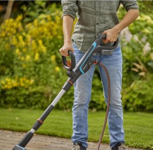 Gardena GARDENA cordless multi-cleaner AquaBrush Universal 18V P4A, hard floor cleaner (grey/turquoise, Li-Ion battery 2.5Ah P4A, POWER FOR ALL ALLIANCE) 9