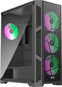 Komputer Raijintek RAIJINTEK Arcadia III MS4, tower case (black, tempered glass) 1