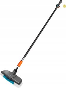 Gardena GARDENA Cleansystem washing set hard with handle M, washing brush (grey/turquoise, working width 27cm) 3