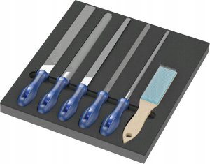 Zestaw narzędzi Wera Wera 9783 foam insert PFERD file set 1, 6 pieces (black/grey, in foam insert for workshop trolley) 1