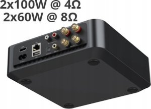 WiiM WiiM Amp - Streamer audio ze wzmacniaczem - dark gray 8