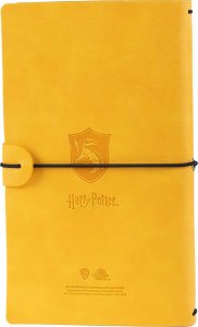 Harry Potter Harry Potter - Skórzany notatnik podróżny Hufflepuff 12x19,6 cm (Żółty) 2