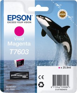 Tusz Epson Epson ink cartridge vivid magenta T 7603 N 1