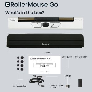 Mysz Contour RollerMouse Go + RollerMouse Go Dock (CDRMGO10213) 4