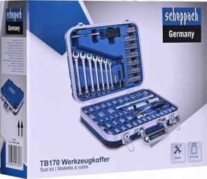 Zestaw narzędzi Scheppach Zestaw kluczy Scheppach TB170 w walizce - 135 elementów 8
