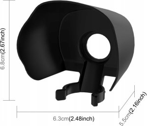 Puluz Osłona Przeciwsłoneczna Na Obiektyw Do Kamery Dji Osmo Pocket 3 / Pu895b 4