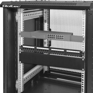 Qoltec Panel zalepiajšcy do szaf RACK 19' | 2U 5