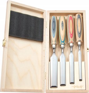 Kirschen Kirschen Firmer Chisel Set WINAC in wooden box 4
