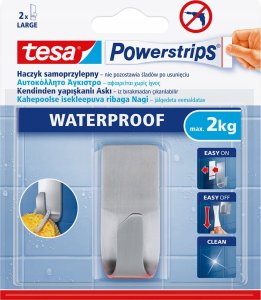 Tesa tesa  Powerstrips Waterproof Haken Zoom Metall 2
