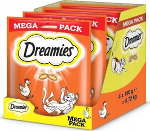 Dreamies DREAMIES Przysmak Mega Pudełko Pyszny Ser dla kota op. 350g 4