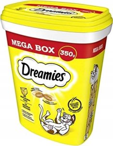 Dreamies DREAMIES Przysmak Mega Pudełko Pyszny Ser dla kota op. 350g 5
