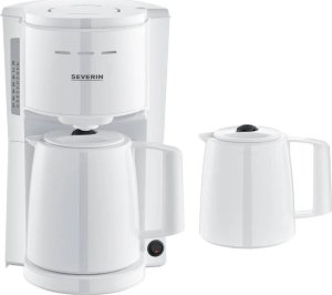 Ekspres przelewowy Severin Severin KA 9309 white Filter Coffee Maker with 2 Pots 1