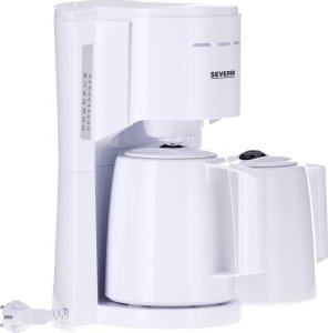 Ekspres przelewowy Severin Severin KA 9309 white Filter Coffee Maker with 2 Pots 3