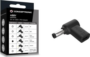 Adapter USB Conceptronic CONCEPTRONIC Adapter USB-C -> DC, Asus  5.5x2.5mm 18-20V  sw 1