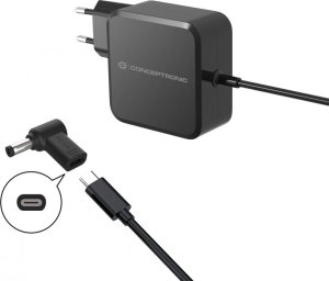 Adapter USB Conceptronic USB-C - DC-in Czarny  (ABBY15PC04) 3