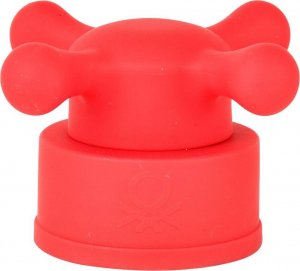 Benetton Szklana Butelka BE-0798-RD Czerwona 550ml 4