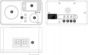 Radio Ferguson Ferguson Regent i100s Antracyt/Orzech 3