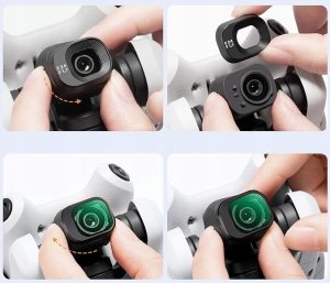 Kf Filtr Ochronny Uv Mc Nano-x Ultrafioletowy Do Drona Dji Mini 4 Pro K&f Concept /  Kf01.2498 5