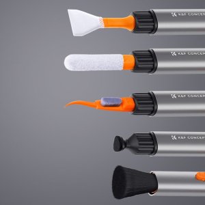 Kf Zestaw Pióro Do Czyszczenia Matrycy Aps-c Optyki Aparatu Obiektywu 14w1 K&f / Sku.1975 2