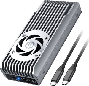 Kieszeń Graugear GRAUGEAR externes        Gehäuse M.2 NVMe mit Lüfter 20Gbit 2