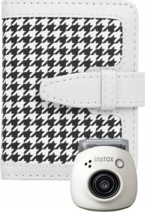 LoveInstant Zestaw 5w1 Akcesoria Etui Album Naklejki Ramki Statyw Do Fuji Instax Pal / Biały 6