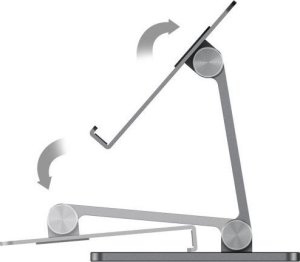 Stojak Alogic Alogic Universal-Tabletständer verstellbar  Alu space grey 2