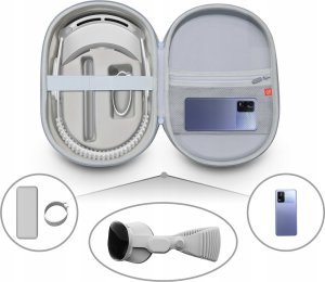 JYS Futerał Etui Pokrowiec Case Walizka Na Okulary Gogle Vr Apple Vision Pro / Jys-app001 6