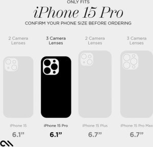 Case-Mate Case-Mate Silicone MagSafe - Etui iPhone 15 Pro (Beige) 8