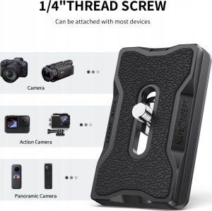 Kf Szybkozłączka Płytka Mocowanie Statyw Statywowa Arca Swiss 1/4"" 60mm K&f / Kf31.030 3