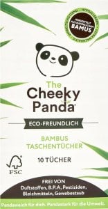 Cheeky Panda Cheeky Panda, Chusteczki higieniczne kieszonkowe, 10szt. w pudełku 1