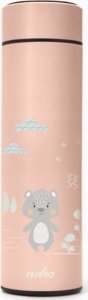 Nuvita Nuvita, Termos z czujnikiem temperatury, Łososiowy, 500 ml 2