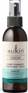 Sukin SUKIN, DEEP CLEANSE Tonik oczyszczający skórę głowy w spray'u, 125 ml 1